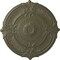Ekena Millwork Attica Ceiling Medallion (Fits Canopies up to 3 3/4"), 39 1/2"OD x 2 1/2"P, Painted Turtle CM39ATPTF - alternate 1